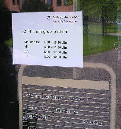 neue Öffnungszeiten